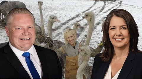 Premiers Doug Ford and Danielle Smith