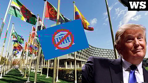 US President Donald Trump is pulling his country out of UNESCO for a second time.