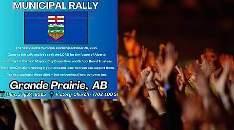 TONIGHT: Christians assemble in Grande Prairie 
