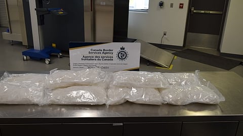 Winnipeg woman charged after 30 kg of meth seized at Calgary airport
