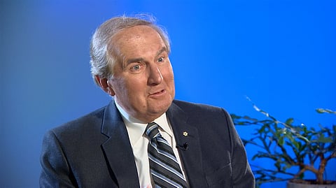 Former Saskatchewan NDP premier Roy Romanow
