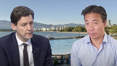 David Eby and Ken Sim