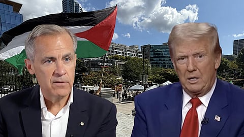 Mark Carney and Donald Trump