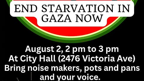 Pro-Hamas Regina August 2 2025