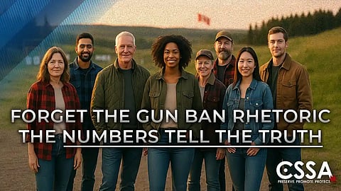 Forget the gun ban rhetoric the numbers tell the truth