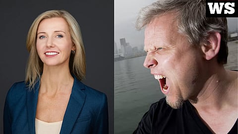 Eva Chipiuk and Dean Blundell are in the midst of a social media dispute. 