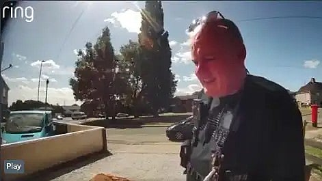 Ring camera UK police