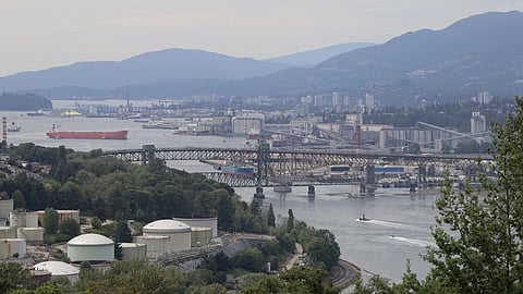 Burrard Inlet and the North Shore