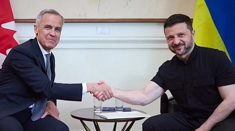 Carney affirms financial and ideological commitment to ending Russia-Ukraine war
