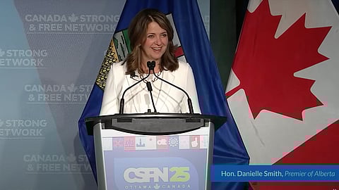 Premier Danielle Smith at CSFN Ottawa 2025