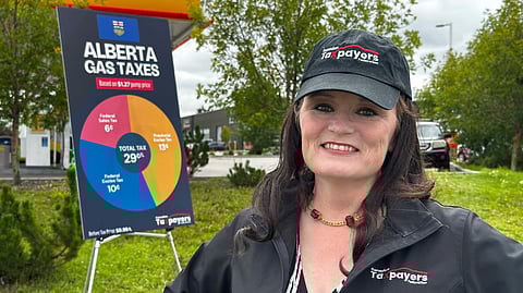 Kris Sims, Alberta director of the Canadian Taxpayers Federation