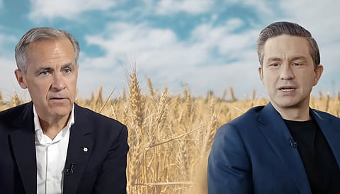 Mark Carney and Pierre Poilievre