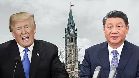 Donald Trump and Xi Jinping