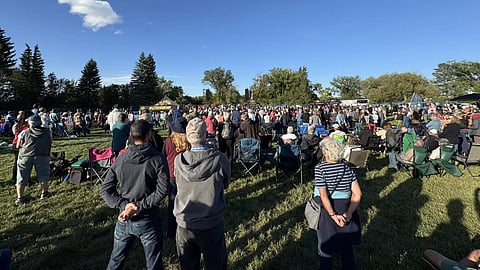 Sean Feucht Saskatoon Crowd