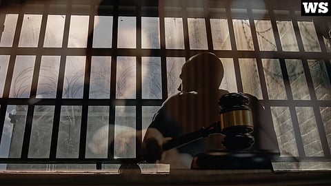 Judge and prisoner