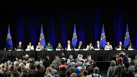 The Alberta Next panel in Medicine Hat on Sept. 2. 