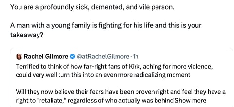 Rachel Gilmore tweetd