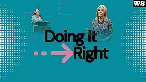 Candice Bergen, Doing it right women's conference