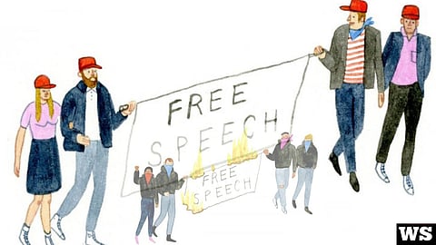 Free speech sign