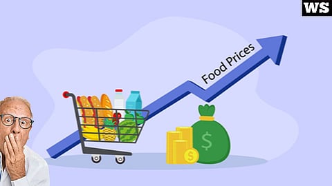 Rising food prices, man shocked