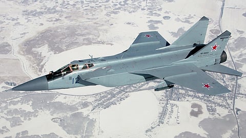 Russian Mig-31 fighter jet