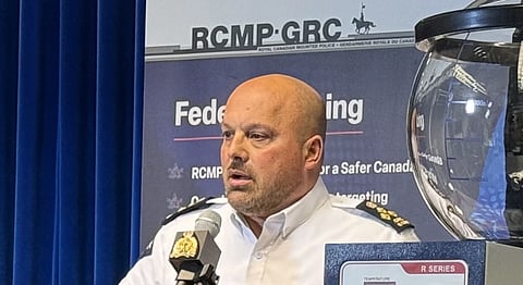BC RCMP Assistant Commissioner David Teboul
