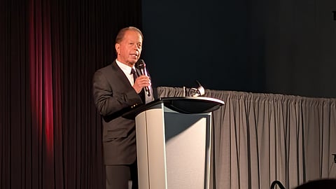 Dr. Dennis Modry addresses the 4th Annual Reclaiming Canada Conference in Cakgary