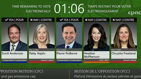 Conservative push to end oil and gas emissions cap defeated in HoC