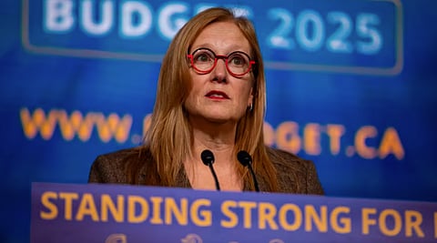 Finance Minister Brenda Bailey 