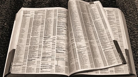 Phone book