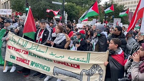 Pro-Hamas demonstration in Montreal