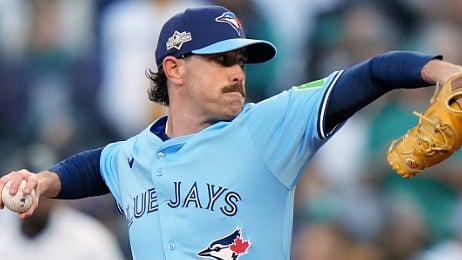 Blue Jays pitcher Shane Bieber