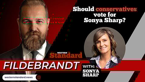 Should conservatives vote for Sonya Sharp?