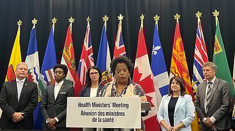 Minister of Health Marjorie Michel