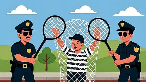 Police officers and criminal