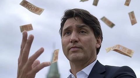 A rendering of Justin Trudeau 