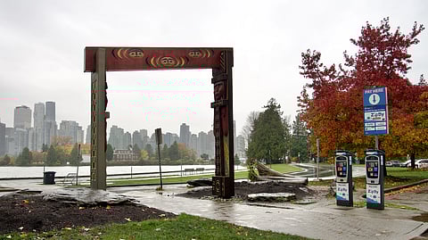 Parking in Stanley Park