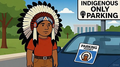 Indigenous-only parking