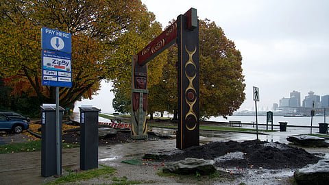 Parking in Stanley Park