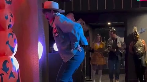 Irwin at the drag show