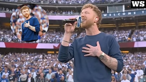 JP Saxe, Blue Jays game, O Canada