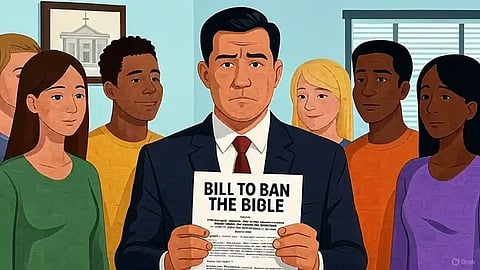 Bill to ban the Bible