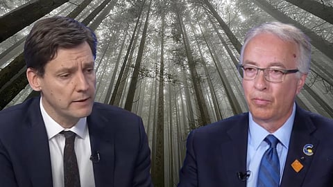 David Eby and John Rustad