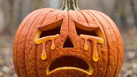 Sad pumpkin