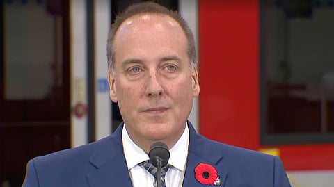 Former Conservative MP Chris d'Entremont has crossed the floor to join the Liberal caucus. 