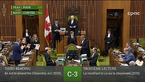 The Liberal government along with the NDP helped to pass Bill C-3 in the House of Commons on Wednesday. 