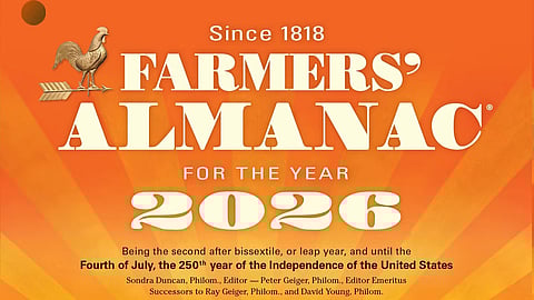 The 2026 edition of the Farmers' Almanac will be the publication's last. 
