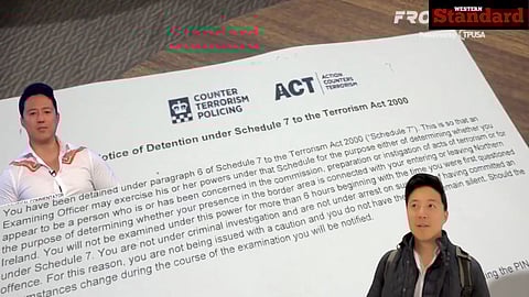 Ryan Williams, UK's Terrorism Act 2000