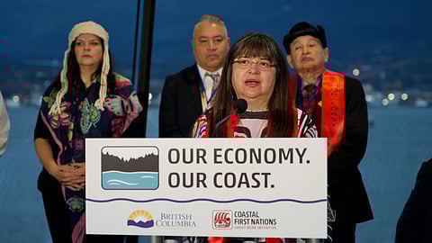Coastal First Nations President Marilyn Slett