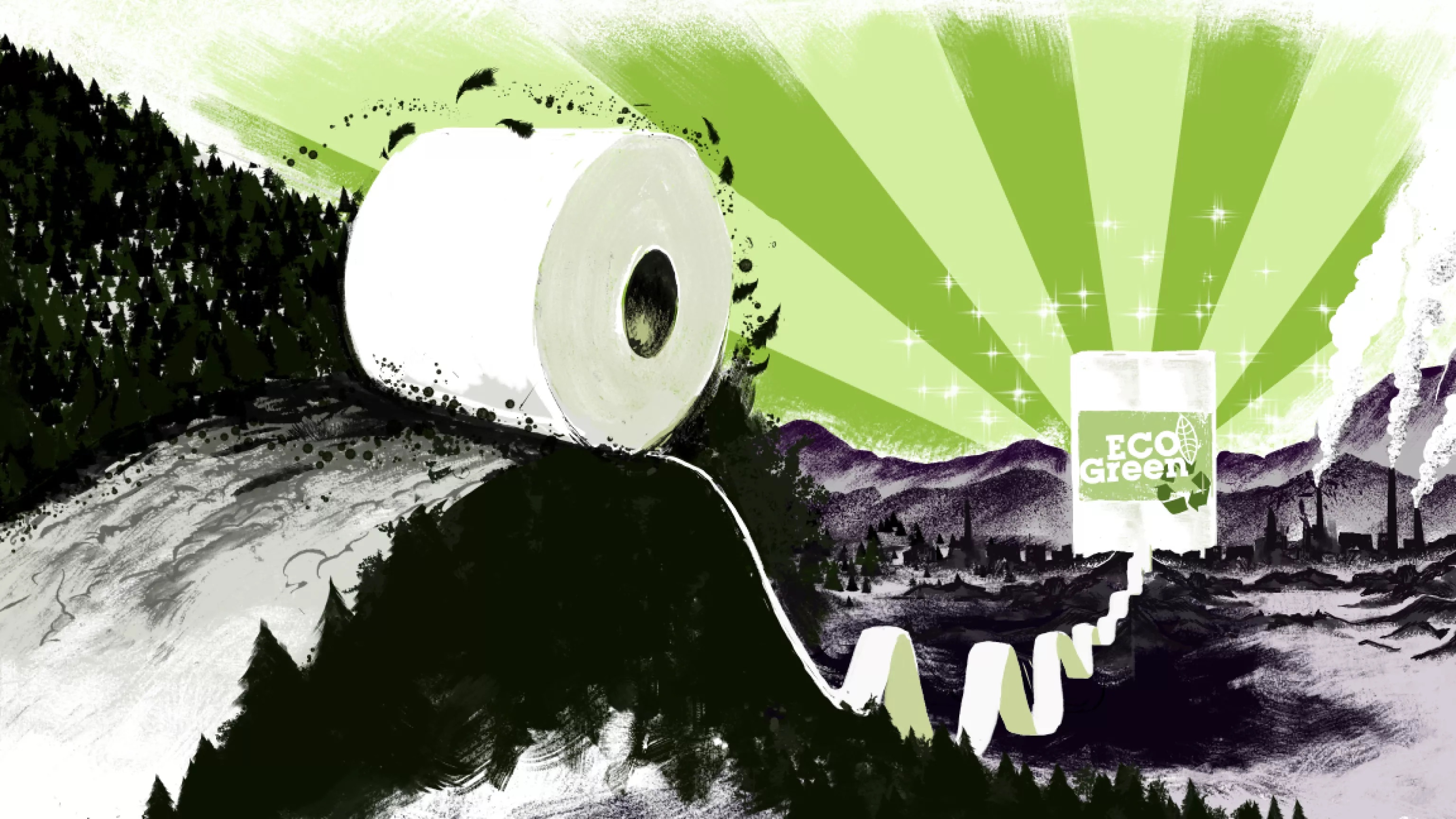 Greenwashing is the practice of overstating or deliberately falsifying environmental credentials.